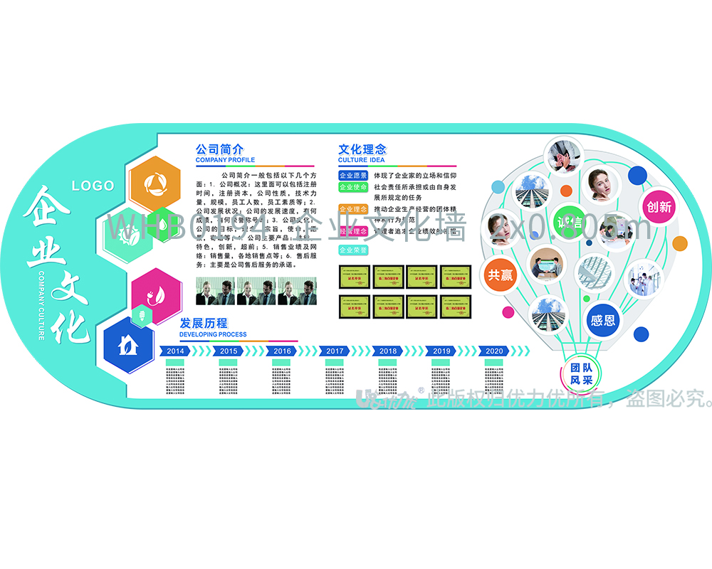 WHB0194  企業(yè)文化墻  2x0.805m .jpg